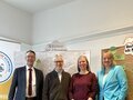 Die kommunalen Vertreter beim Halbzeitgespräch im Kinder- und Jugendhaus