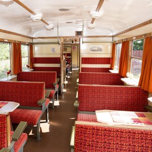 Eisenbahnfreunde der WZTE Zeven e.V., Personenwagen Innen