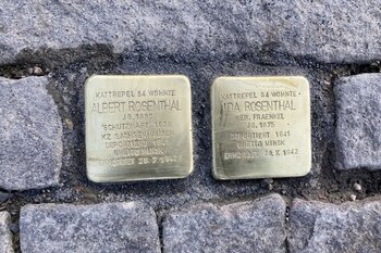 Stolpersteine Kattrepel 14, Rosenthal