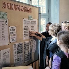 Mittelalterliche Schreibwerkstatt