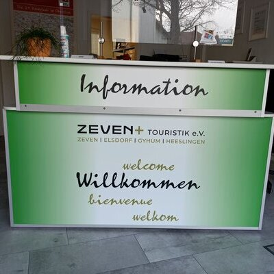 Bannerwerbung für die Touristinformation 