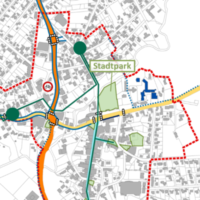 Stadtpark Plan