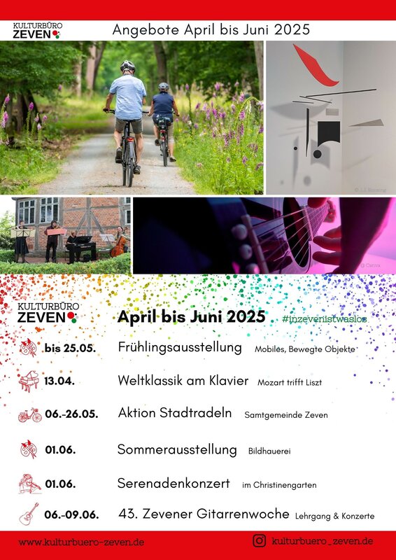 Plakat A3 Quartalsübersicht