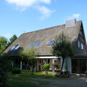 Das Haus Kreienhoop von außen.