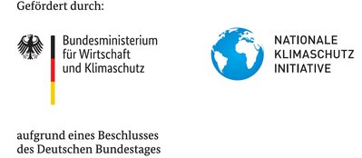 Logo Bundesministerium für Wirtschaft und Klimaschutz / Nationale Klimaschutz Initiative